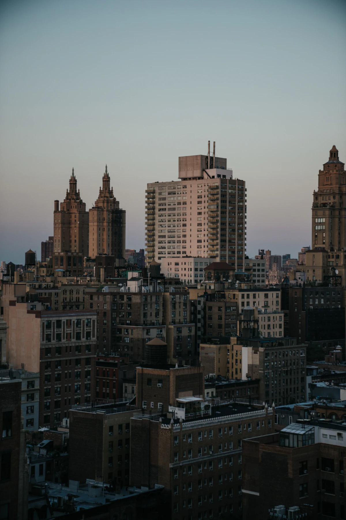 Real Upper West Side apartment buildings photographed by Josiah Gibbs
